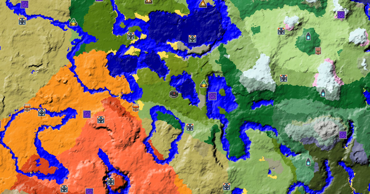 Chunkbase Seed Map screenshot 1